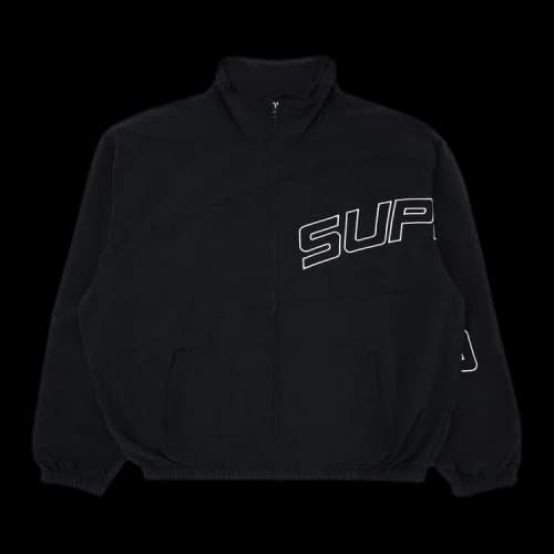 Supreme Curve Track Jacket 'Black'
