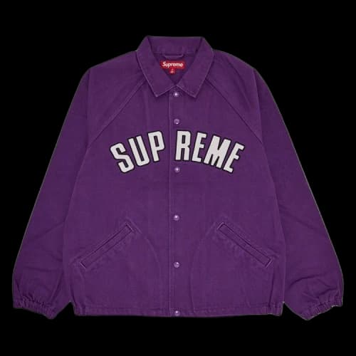 Supreme Arc Denim Coaches Jacket 'Purple'