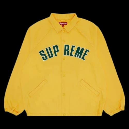 Supreme Arc Denim Coaches Jacket 'Yellow'