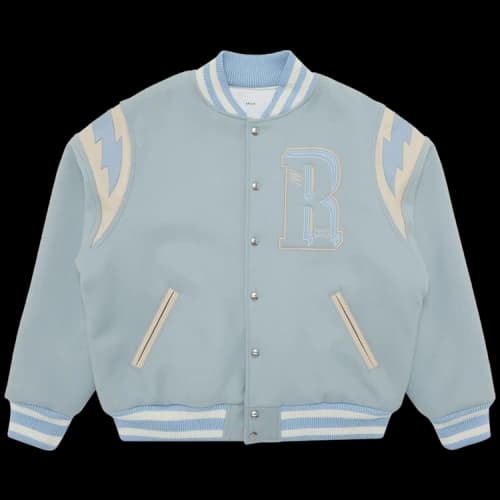 Rhude Lighting Varsity Jacket 'Mint'