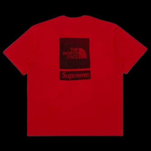 Supreme x The North Face Short-Sleeve Top 'Red'