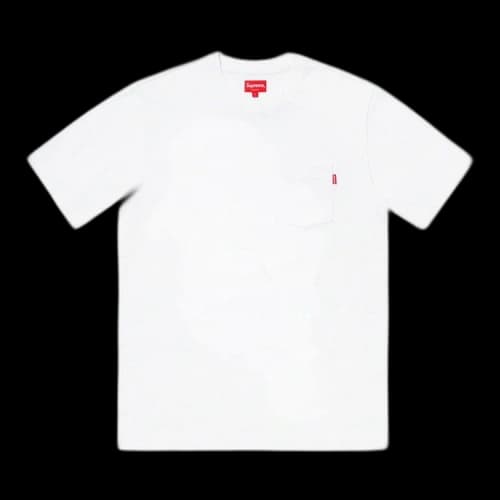 Supreme Short-Sleeve Pocket Tee 'White'