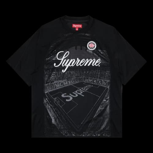 Supreme Jacquard Soccer Jersey 'Black'