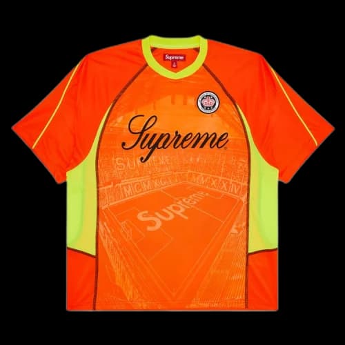Supreme Jacquard Soccer Jersey 'Orange'
