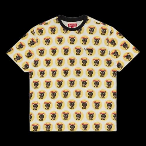 Supreme Black Cat Short-Sleeve Top 'Multicolor'