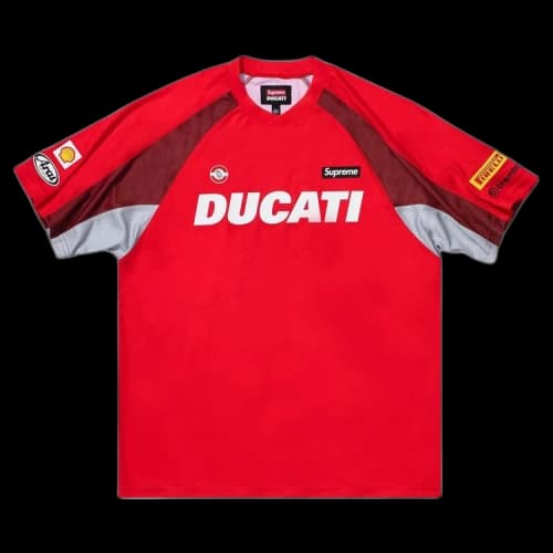 Supreme x Ducati Soccer Jersey 'Red'