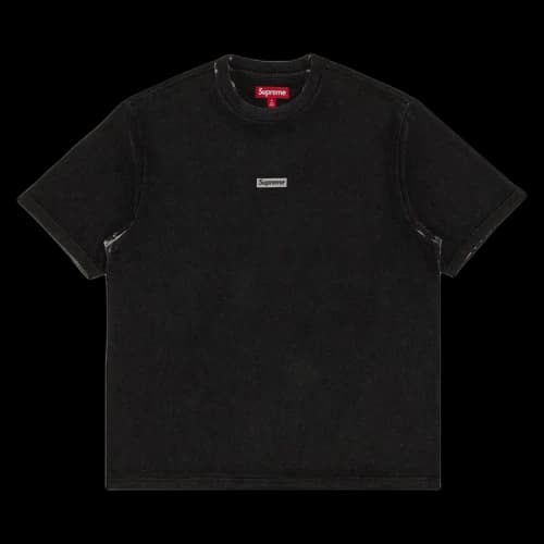 Supreme Overprint Small Box Short-Sleeve Top 'Black'