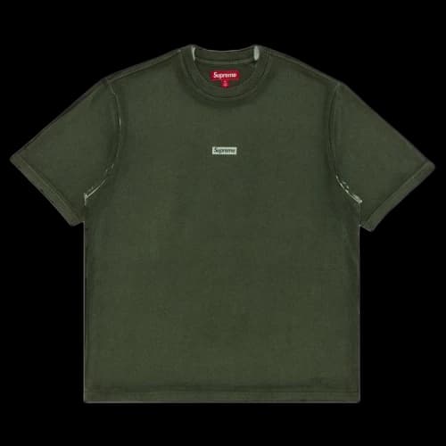 Supreme Overprint Small Box Short-Sleeve Top 'Green'