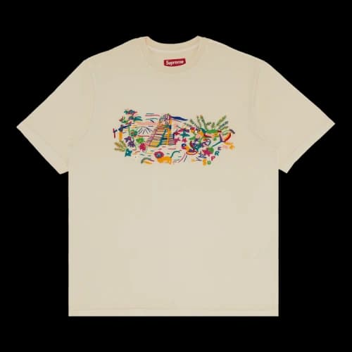Supreme Machu Picchu Short-Sleeve Top 'Natural'