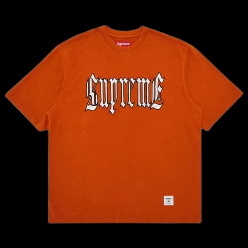 Supreme Old English Short-Sleeve Top 'Rust'