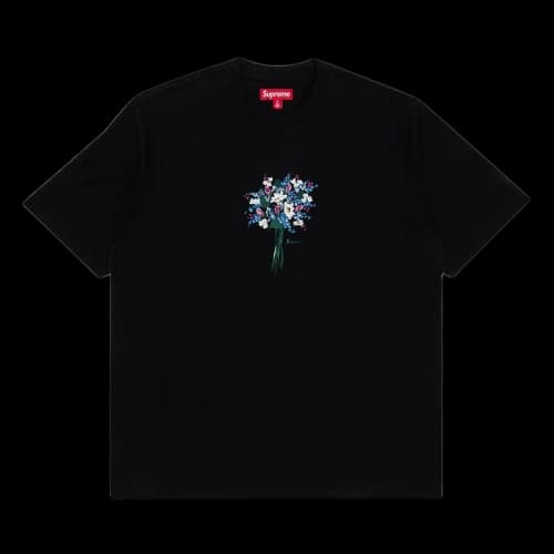 Supreme Bouquet Short-Sleeve Top 'Black'
