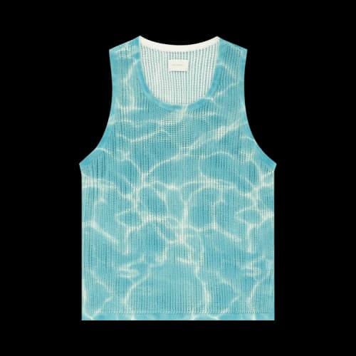 Aimé Leon Dore Mesh Knit Tank 'Water'