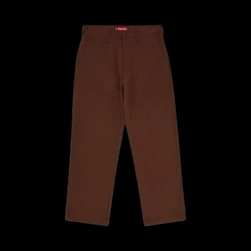 Supreme Work Pant 'Brown'