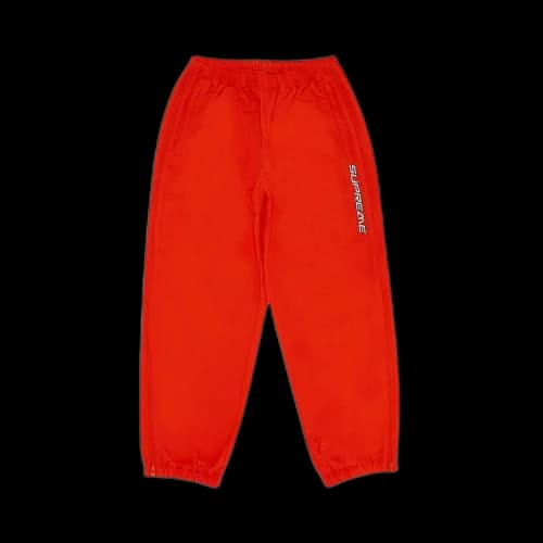 Supreme Warm Up Pant 'Orange'