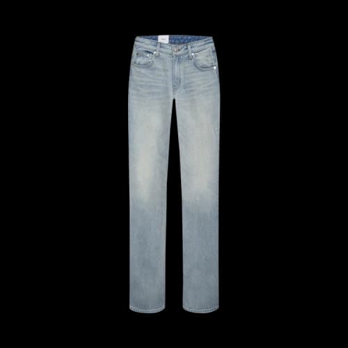 Rhude Low-Waist Denim Short 'Light Indigo'