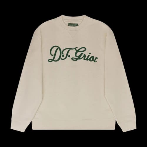 Denim Tears Griot Crewneck Sweater 'Cream'