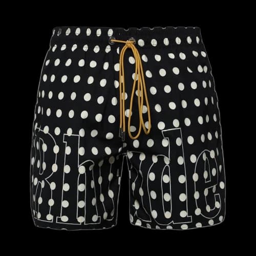 Rhude Logo Polka Dot Short 'Black/White'