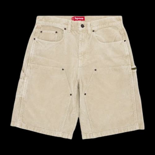 Supreme Washed Corduroy Double Knee Painter Short 'Tan'