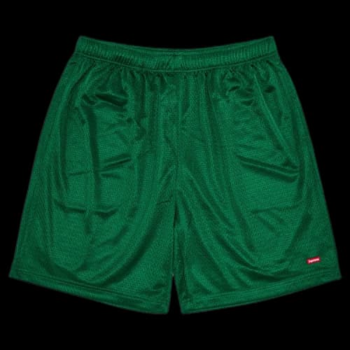 Supreme Small Box Baggy Mesh Short 'Green'