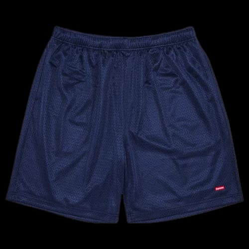 Supreme Small Box Baggy Mesh Short 'Navy'