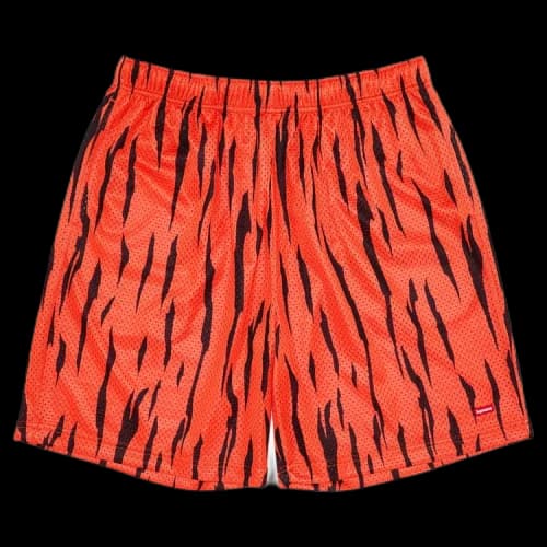 Supreme Small Box Baggy Mesh Short 'Tiger'