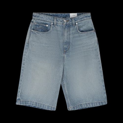 Rhude Drop Crotch Denim Shorts 'Indigo'