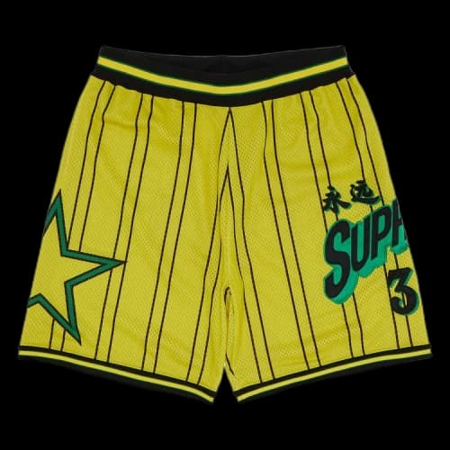 Supreme Star Basketball Short 'Yellow'