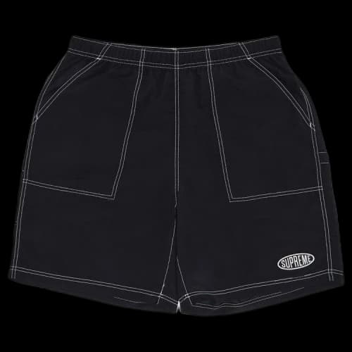 Supreme Nylon Painter Short 'Black'