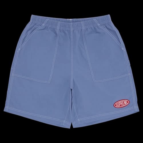 Supreme Nylon Painter Short 'Light Slate'