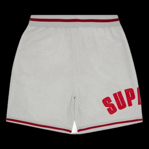 Supreme Ultrasuede Mesh Short 'Grey'