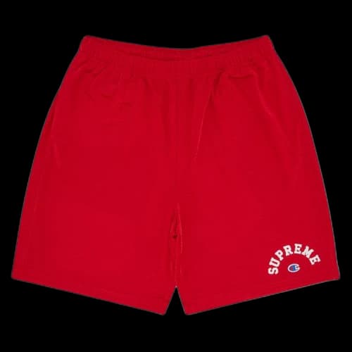 Supreme x Champion Mesh Short 'Red'