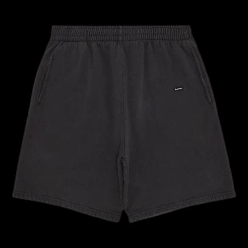 Supreme Overdyed Small Box Sweatshort 'Black'