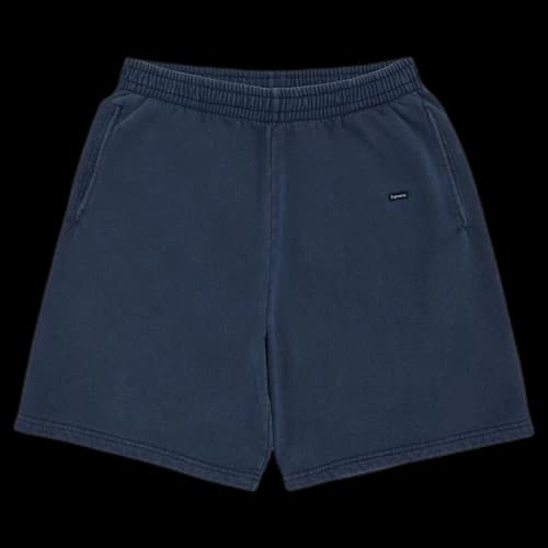 Supreme Overdyed Small Box Sweatshort 'Dark Slate'