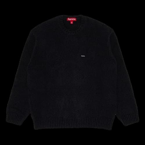 Supreme Bouclé Small Box Sweater 'Black'