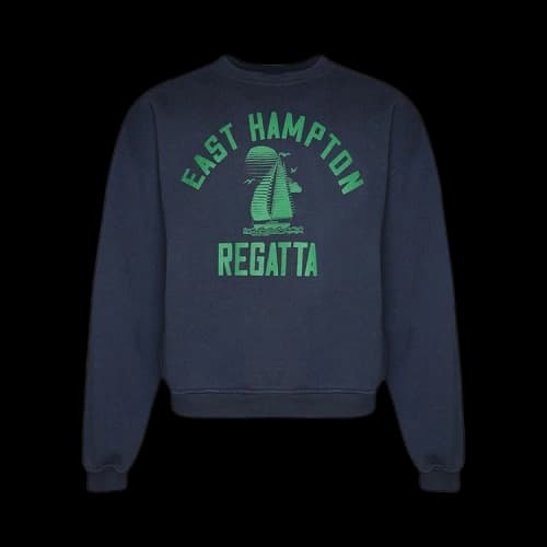 Rhude Hampton Regatta Crewneck 'Navy'