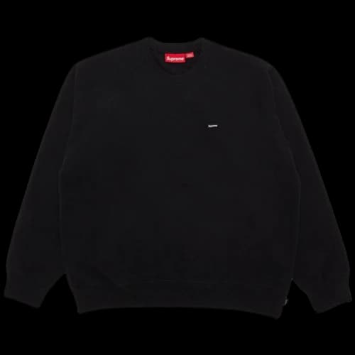 Supreme Small Box Raglan Crewneck 'Black'