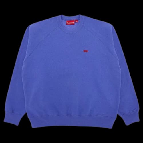 Supreme Small Box Raglan Crewneck 'Violet'