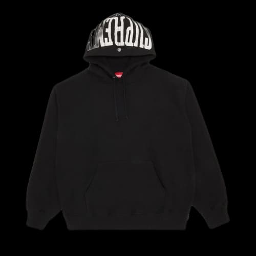 Supreme Warm Up Hooded Sweatshirt 'Black'