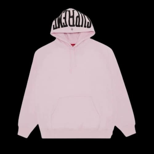 Supreme Warm Up Hooded Sweatshirt 'Light Pink'