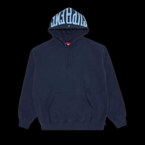 Supreme Warm Up Hooded Sweatshirt 'Navy'