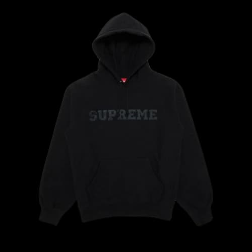 Supreme Collegiate Hooded Sweatshirt 'Black'