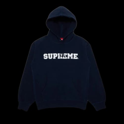Supreme Collegiate Hooded Sweatshirt 'Navy'