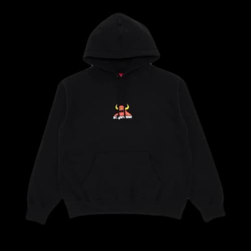Supreme x Toy Machine Hooded Sweatshirt 'Black'