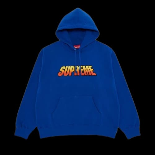 Supreme Gradient Hooded Sweatshirt 'Royal'