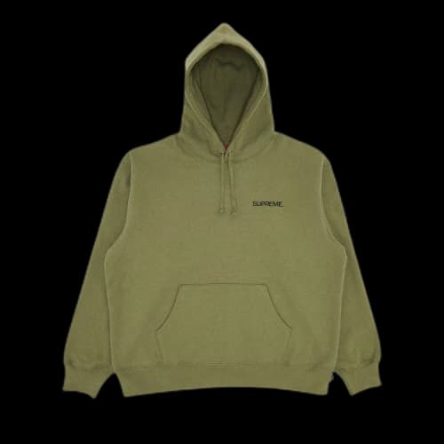 Supreme Immortal Hooded Sweatshirt 'Light Olive'
