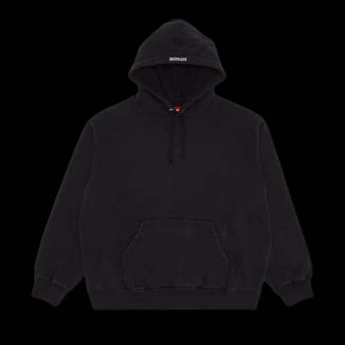 Supreme Paint Hooded Sweatshirt 'Black'