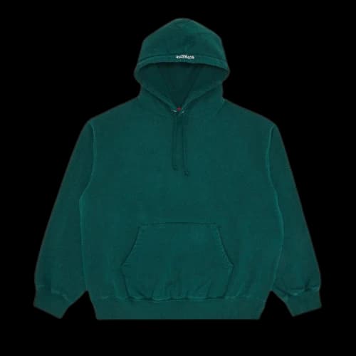 Supreme Paint Hooded Sweatshirt 'Dark Green'
