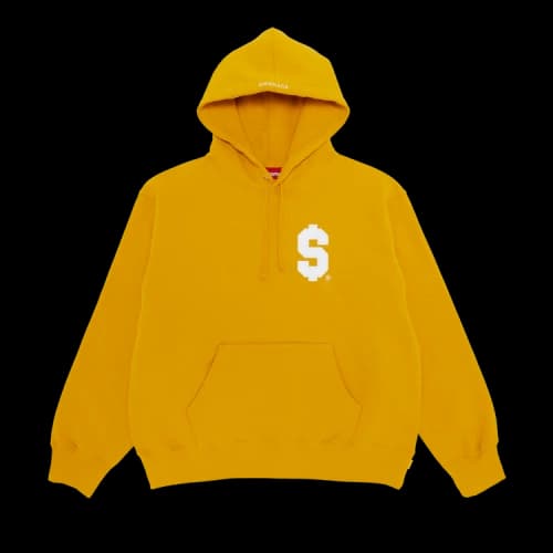 Supreme $ Hooded Sweatshirt 'Gold'