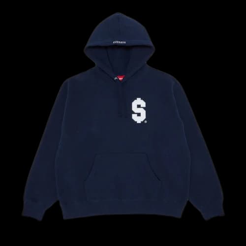 Supreme $ Hooded Sweatshirt 'Navy'