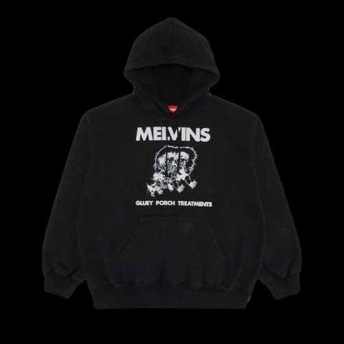 Supreme x Melvins Hooded Sweatshirt 'Black'